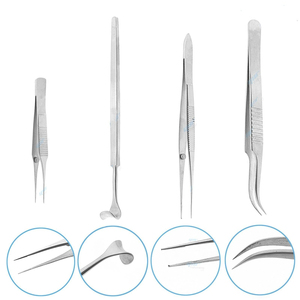 Instrumentos Oftálmicos Quirúrgicos Ajustables de Acero Inoxidable de Alta Calidad, 33 Piezas, Manuales, Certificados ISO13485, Clase I, Aprobados por la CE - Product Image 2