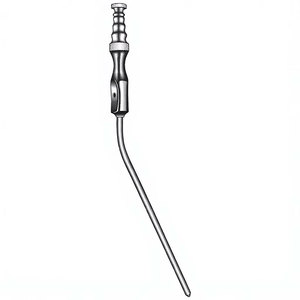Tube d'aspiration Frazier 19 cm / 7-1/2 pouces de diamètre 2,6 mm Fr 08 Instrument chirurgical de précision pour l'aspiration efficace des fluides - Product Image 2