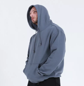 Sweat-shirts à capuche pour hommes, 100% coton, confortables et chauds pour l'hiver, vêtements décontractés, vente en gros, directement de l'usine - Product Image 2