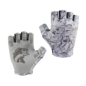 Guantes de Pesca Personalizados, Fabricante OEM, Guantes Deportivos para Exteriores sin Dedos con Agarre y Comodidad Mejorados - Product Image 2