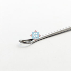 Cureta Espinal EPSTEIN Manual de Alta Calidad, 8 Pulgadas, Recta, Punta de 2 mm, Acero Inoxidable, Venta al por Mayor - Product Image 2