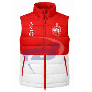 Delta |   Sigma |   Gilet matelassé de qualité supérieure Theta DST Sorority, veste rembourrée de style universitaire, gilet isolant pour femmes - Product Image 2