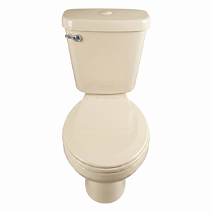 Inodoros cómodos de diseño de baño moderno, asiento de inodoro de cerámica de Color Beige con tanque de trampa S P, cubierta de asiento de WC Irani - Product Image 1