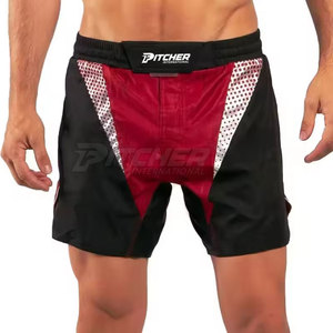 Shorts de MMA Premium, Tela Ligera y Elástica, Diseñados para Entrenamiento en Gimnasio y Sesiones Deportivas de Alto Rendimiento - Product Image 5