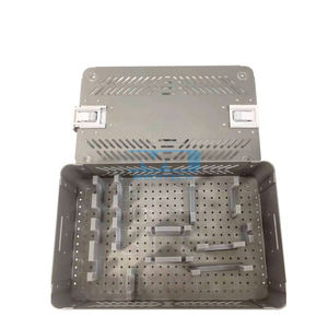 Boîte de stérilisation multifonctionnelle pour perceuse à os électrique, autoclavable, pour instruments orthopédiques, ensemble de quatre ou sept pièces - Product Image 5