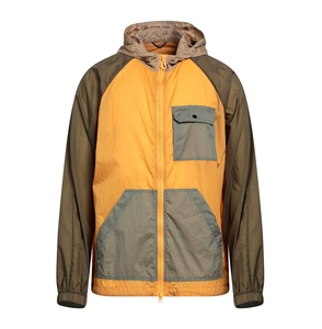 Color <b>Block</b> Custom Breathable Lightweight Anorak Jacket Plus Size Wholesale Gym Fitness Nylon Windbreaker Windproof Jacket - Product Image 4