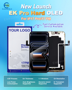 Elekworld จอแสดงผล OLED สำหรับ <span class=keywords><strong>iPhone</strong></span> 17 Pro 17 Pro 17 PRO MAX จอ LCD ชุดประกอบดิจิไทเซอร์สัมผัสสำหรับ <span class=keywords><strong>iPhone</strong></span> - Product Image 3