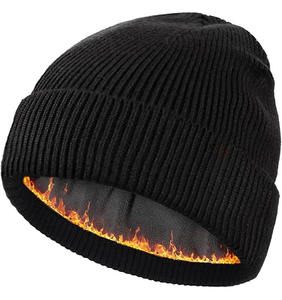 Gorros de Punto Ajustables y Personalizables de Estilo Moderno, Alta Calidad, Transpirables e Impermeables para Hombre, Ropa de Invierno - Product Image 2