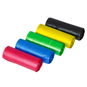 Bin bảo vệ tùy chỉnh sinh thái-Bio 55-60 gallon có thể tái chế HDPE/<span class=keywords><strong>LDPE</strong></span> Nhiệt Con dấu Thùng rác túi dưới gusset màu vàng cho nhà bếp chất thải hộ gia đình - Product Image 3