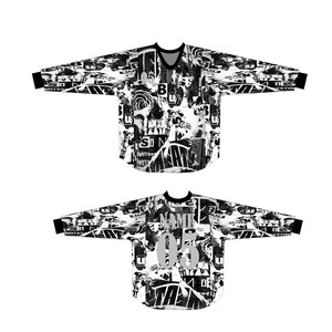 Jersey de Manga Larga para Paintball, Ropa Deportiva de Equipo Duradera de Secado Rápido, Ropa Personalizada para Paintball, Jersey con Estampado Completo - Product Image 4