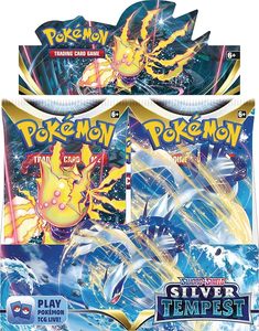 Version anglaise Pokémon TCG : Sword & Shield Silver Tempest Booster Display Box - Product Image 3