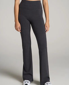 Leggings de Algodón Sólido de Alta Calidad Talla XL para Mujeres Altas, Cintura Media Sin Costuras, Transpirables, de Secado Rápido, Cómodos y Duraderos para Yoga - Product Image 1