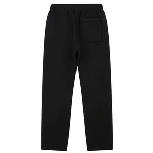Knit Jogger <b>Pants</b> Black Casual Sweatpants Elastic Waist <b>Lounge</b> Wear Soft Knit Trousers Relaxed Fit for Men <b>Women</b> Street Style - Product Image 2