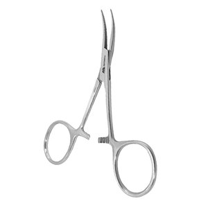 Pinces Adson et pinces Kocher en acier inoxydable dentelées et courbées pour la dissection des tissus mous, fournitures médicales manuelles - Product Image 4