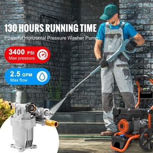 Kit di Ricambio per Pompa Idropulitrice Orizzontale da 3/4 Pollici, 3400 PSI, 2.5 GPM, Compatibile con Idropulitrici ad Alta Pressione - Product Image 6