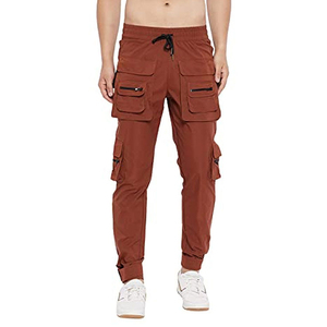 Pantalon cargo mi-long décontracté pour hommes, tendance, vente en gros, qualité professionnelle, léger, respirant, séchage rapide, 100% - Product Image 2