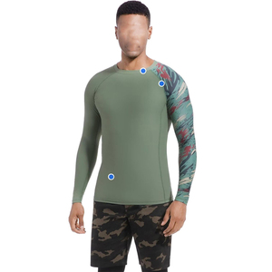 Camiseta de Compresión de Manga Corta para Hombre, de Alta Calidad, Secado Rápido, Diseño Sublimado, para Natación, Fitness, MMA, BJJ, Entrenamiento - Product Image 5