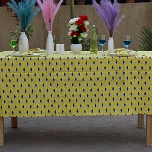 Wholesale Handmade Cotton Linen <b>Square</b> Washable Solid Color Customizable <b>Tablecloth</b> for Wedding Hotel Home Decoration - Product Image 3