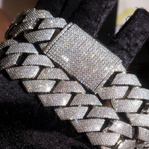 Custom Diamond <b>Bracelet</b> <b>Silver</b> Plated <b>Adjustable</b> Chain Gift For Her wear birthday Party And Wedding Available For Sale - Product Image 4