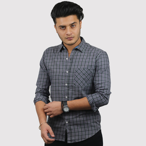 Camisas Casuales de Franela para Hombre, Último Estilo, Modernas y Cómodas, con Diseño Estampado Transpirable y Cierre de Botones de Cuerno - Product Image 4