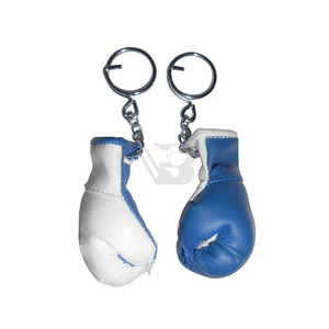 Porte-clés personnalisé en forme de mini-gants de boxe, matériau écologique, porte-clés d'arts martiaux, meilleur cadeau pour les boxeurs - Product Image 1