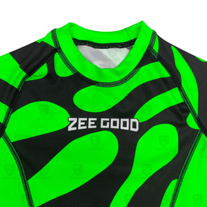 Camiseta de Compresión de Manga Corta para Niños, Transpirable, Ecológica, Antibacteriana, de Secado Rápido, UPF50+, para Jiu-Jitsu, Venta al Por Mayor - Product Image 3