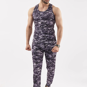 <b>Singlet</b> Workout Clothes Men's Fitness Tank Top Color Workout Tank Top Gym Vest Customized Logo <b>Running</b> Men Tank Top - Product Image 4