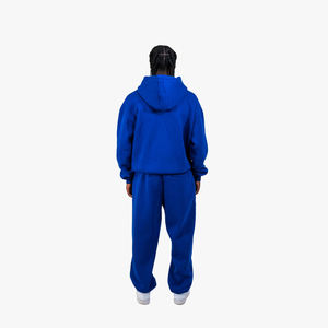 Conjunto Deportivo Ecológico de Invierno para Hombre, Reversible y Estampado, con Forro Polar, Pantalones Jogger para Comodidad Durante Todo el Día - Product Image 6