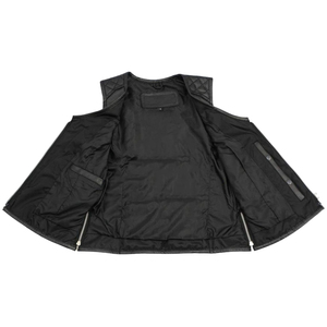 High Quality Women <b>Leather</b> <b>Vest</b> Genuine Cowhide Slim Fit Waistcoat Ladies <b>Biker</b> Motorcycle Sleeveless Jacket Tops For Sale - Product Image 3