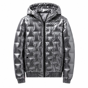 Veste d'extérieur de haute qualité, au design optimal, personnalisée, nouvelle arrivée, fabriquée au Pakistan, vente en gros, vestes matelassées rembourrées de duvet. - Product Image 3
