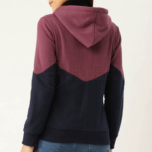 เสื้อฮู้ดแฟชั่นใหม่สำหรับผู้หญิง สวมใส่สบาย สีพื้น ผ้าฟลีซ คอสูงครึ่งตัว แขนยาว ทรงหลวม ระบายอากาศได้ดี สำหรับฤดูใบไม้ร่วงและฤดูหนาว - Product Image 2