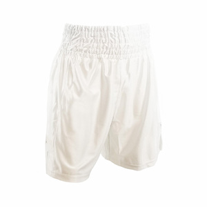 Unisex Men Women Boxing MMA Shorts Custom Logo Front Washed <b>100</b>% Cotton Stretch Lightweight Martial Arts Muay Thai OEM Service - Product Image 2