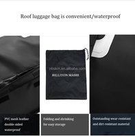 Bolsa de equipaje de coche de gran capacidad impermeable de PVC y poliéster aplicable a Ford Isuzu y otros modelos de accesorios de coche