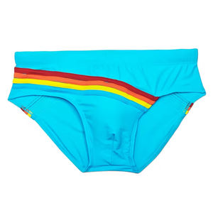 Shorts de plage décontractés pour hommes de bonne qualité, séchage rapide, taille élastique, motif uni, polyester écologique - Product Image 1