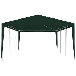 Tente de mariage et de fête extra-large en polyéthylène vert, design pliable - Product Image 4