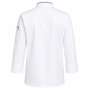 Chaqueta de Chef Moderna de Manga Corta y Larga, Uniforme de Restaurante, Ropa de Trabajo de Cocina Profesional Cómoda, Fabricante Mayorista - Product Image 2