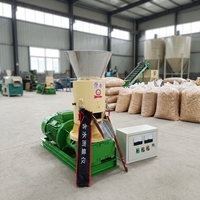 Fabrieksdirect biomassa pelletiseermachine voor zaagsel en houtpellets voor landbouwbrandstof 250 kg/uur