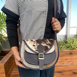Cowhide Leather Handbags for <b>Women</b> Custom Genuine Leather Crossbody Purse Luxury Designer <b>Sling</b> <b>Bag</b> Western Leather <b>Bags</b> - Product Image 2