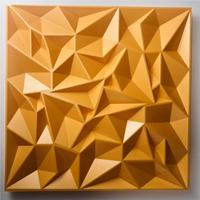 Panneau Mural 3D en PVC Blanc Diamant Moderne Géométrique Effet Marbre Imperméable Décoratif pour Enfants, Tailles 30x30 et 50x50