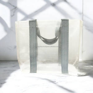 Bolsa de compras personalizable de alta calidad de PP duradero con acabado laminado mate - Product Image 6