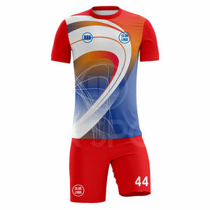 Vente flash - Ensemble d'uniformes de football personnalisés - Maillot de football en polyester de haute qualité - Vêtements d'équipe en gros - Kit d'entraînement d'été - Product Image 1
