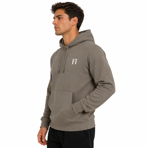 Sweat-shirts en coton épais de qualité supérieure, coupe décontractée, épaules tombantes, logo personnalisé, fabricant de vêtements, production en gros OEM - Product Image 4