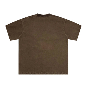 Custom Acid Washed Heavyweight 260g <b>T</b> Shirt Oversized Vintage Distressed Cotton Unisex Streetwear - Product Image 2