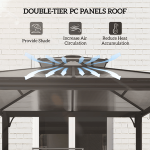 Pergola per Barbecue e Cucina all'Aperto, Tettoia e Gazebo per una Protezione Perfetta dalle Intemperie Durante il Tuo Hobby - Product Image 6