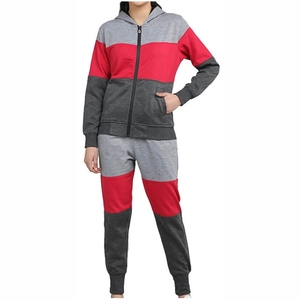 Conjunto Deportivo de Invierno para Mujer, Sudadera con Capucha de Manga Larga y Pantalones Jogger a Juego, Estilo Casual para Correr, Fitness, Gimnasio y Uso Diario - Product Image 1