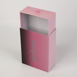 Custom Eco-Friendly Handmade Luxury High Quality Paper Drawer <b>Box</b> with Ribbon Handle Cosmetic Packaging for Perfume <b>Bottle</b> - Product Image 5