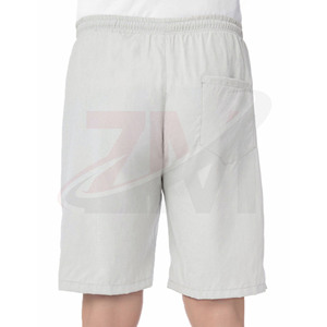 Pantalones cortos de algodón para hombre, suaves, transpirables, informales, ligeros, con cordón, cintura elástica, cómodos, unisex, venta al por mayor - Product Image 3
