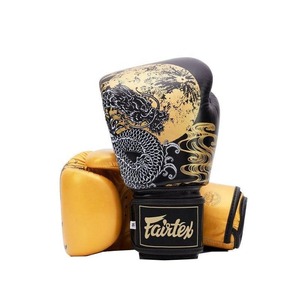 ถุงมือชกมวย Fairtex แบบสั่งทำพิเศษ คุณภาพสูงสุด สำหรับฝึกซ้อม MMA และชกมวย ผลิตจากหนังวัวแท้ - Product Image 6