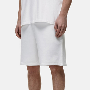 Men's Customized Color Cotton Gym Running Bermuda Shorts Casual <b>Mid</b> Waist Drawstring Closure Quick Dry Breathable High-quality - Product Image 3