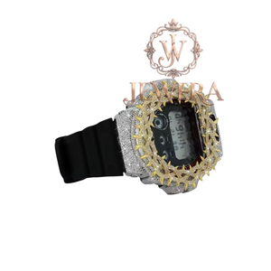 Reloj Deportivo Mossinate de Goma con Diamantes Reales, el Más Vendido, para un Lujo Diario a un Precio Accesible - Product Image 3